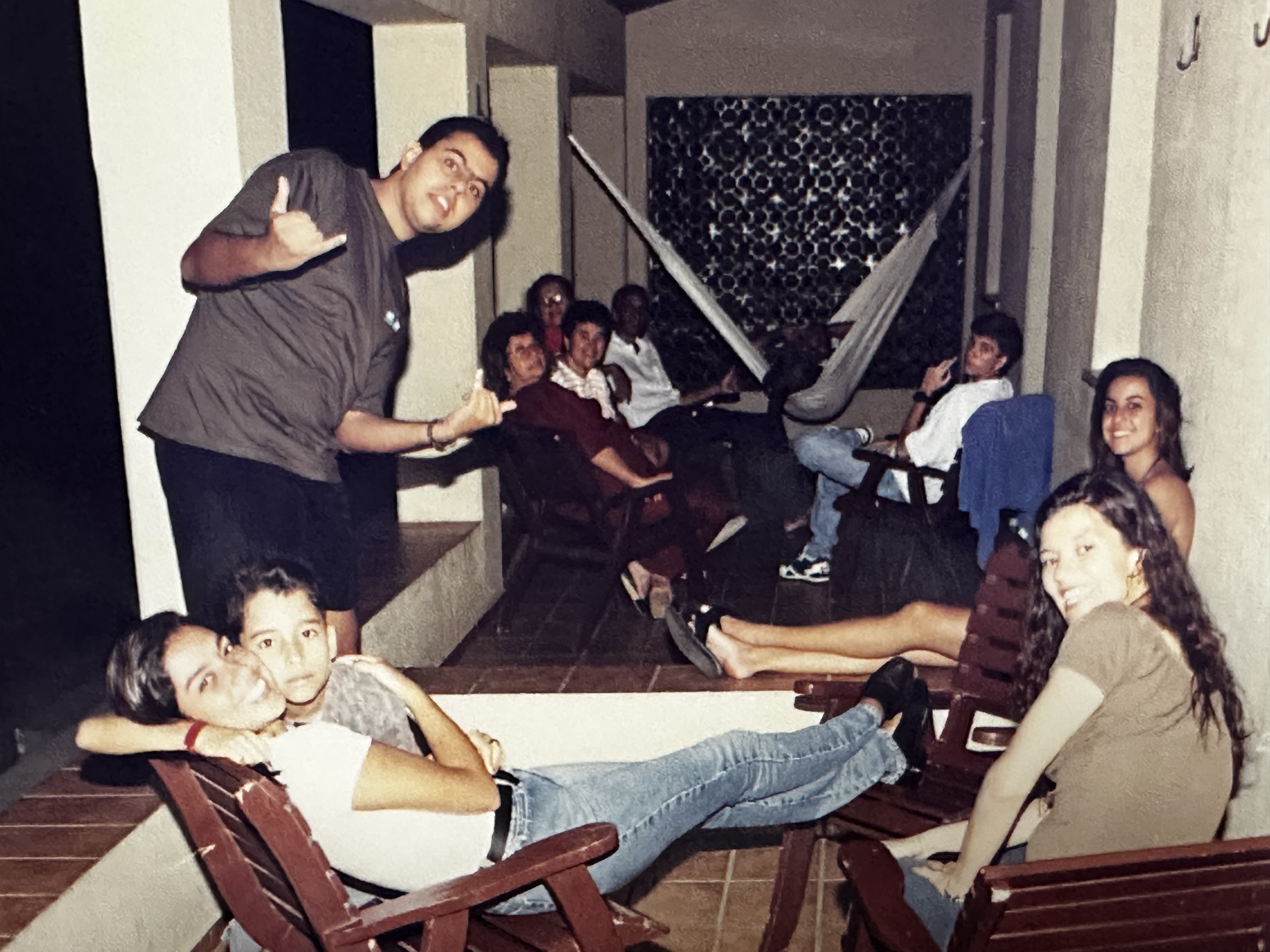 Saulo, Tiça, Mary Anne e Paula em Fortaleza