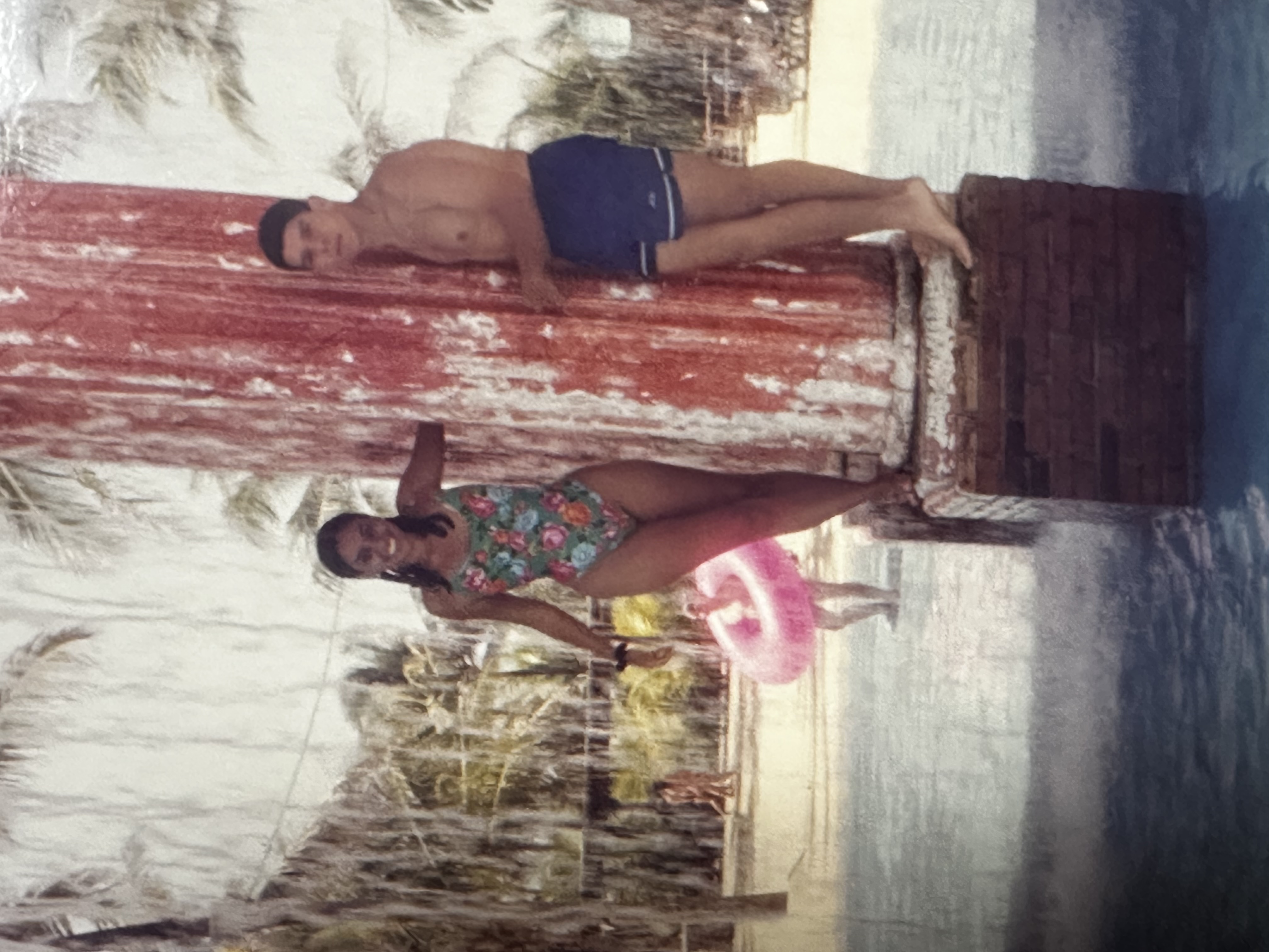Tiça e Neto no Beach Park